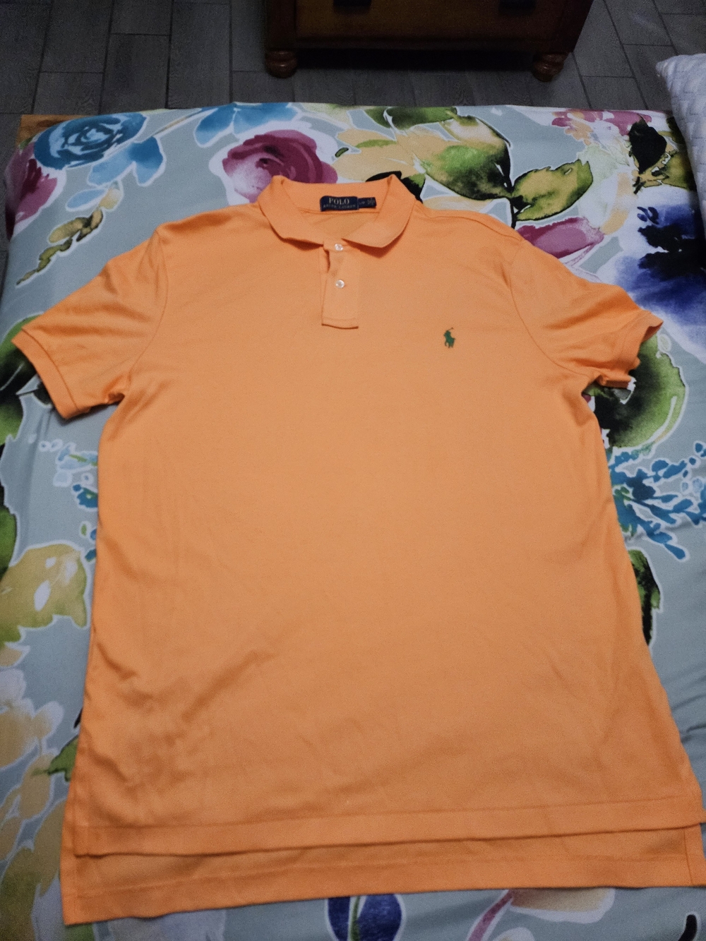 Polo by Ralph Lauren Orange Men's Classic Pique Polo Shirt